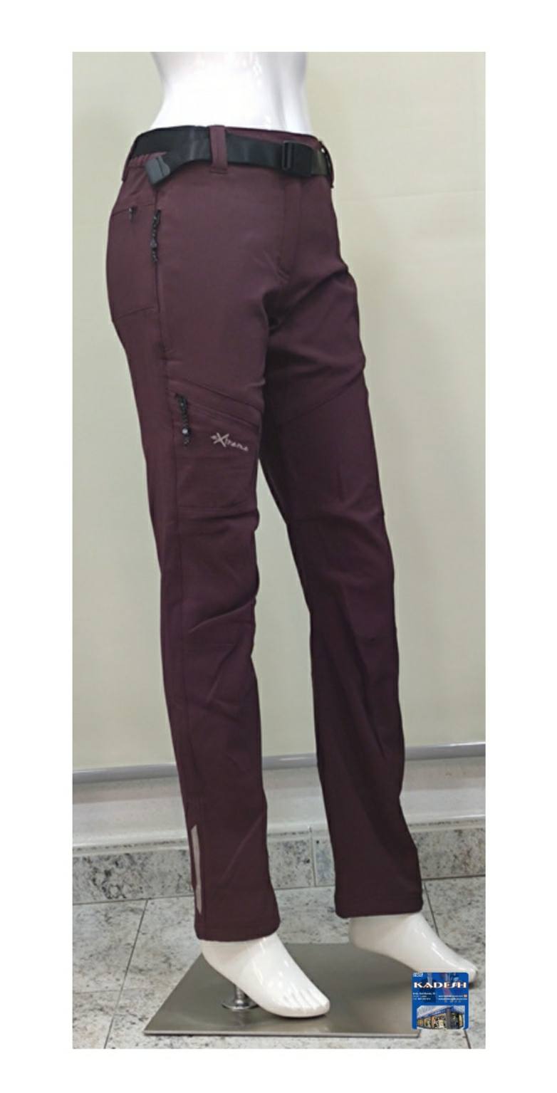 Pantalones de senderismo de secado rápido para mujer con bolsillos con cremallera YSENTO 