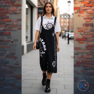 Pichi tipo saco para mujer